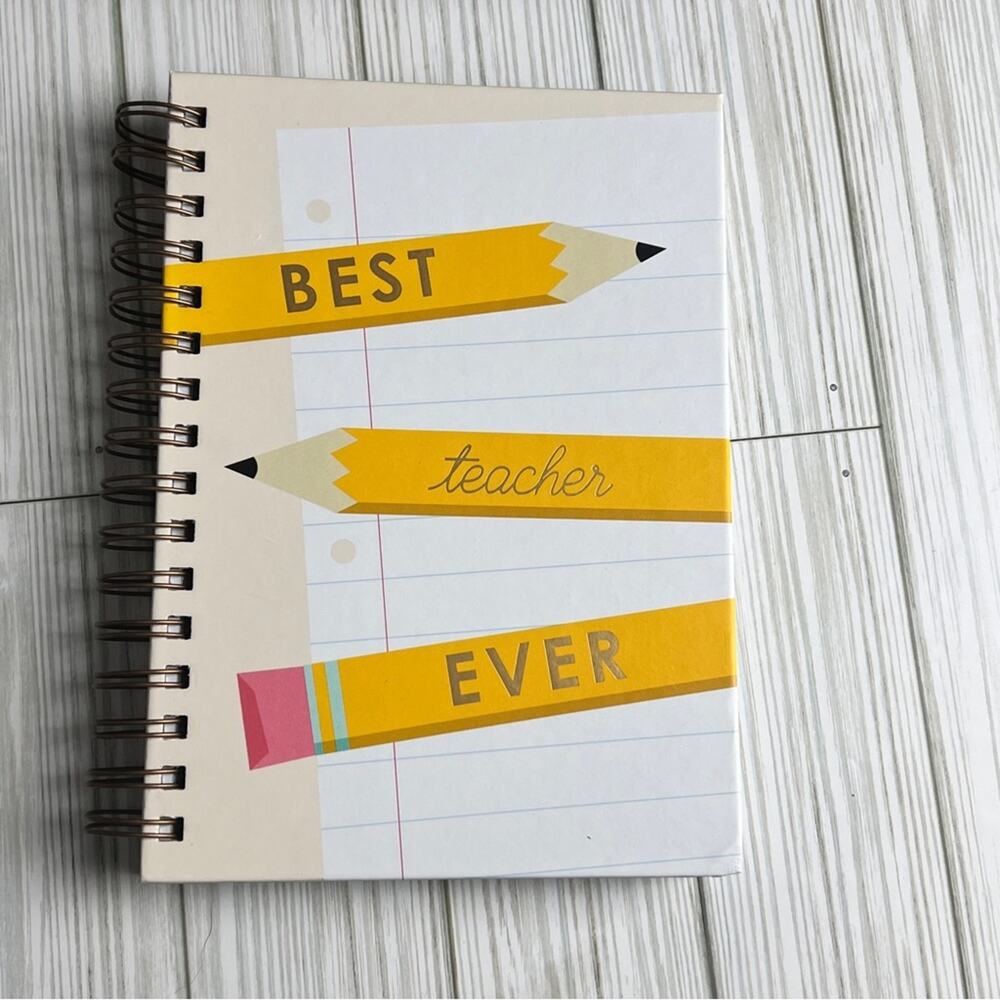 Lady Jayne Ltd Teacher Lined 125 Pages Wired Coiled Writing Journal  Notebook